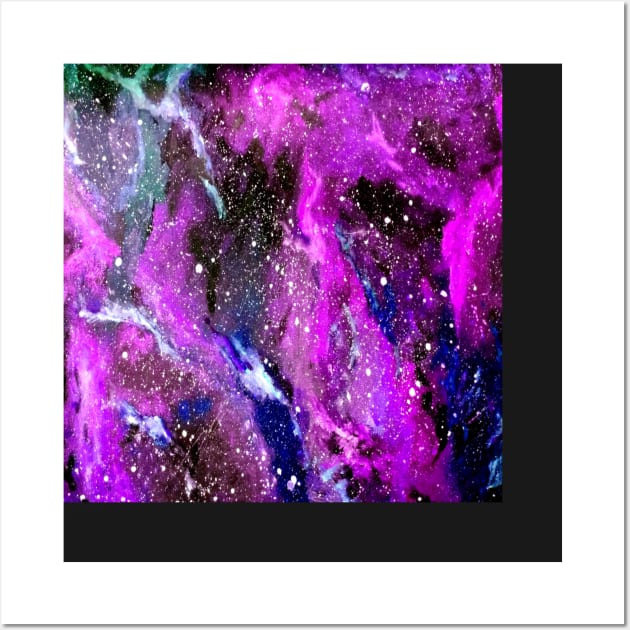 Galaxy pinked Wall Art by Gringoface